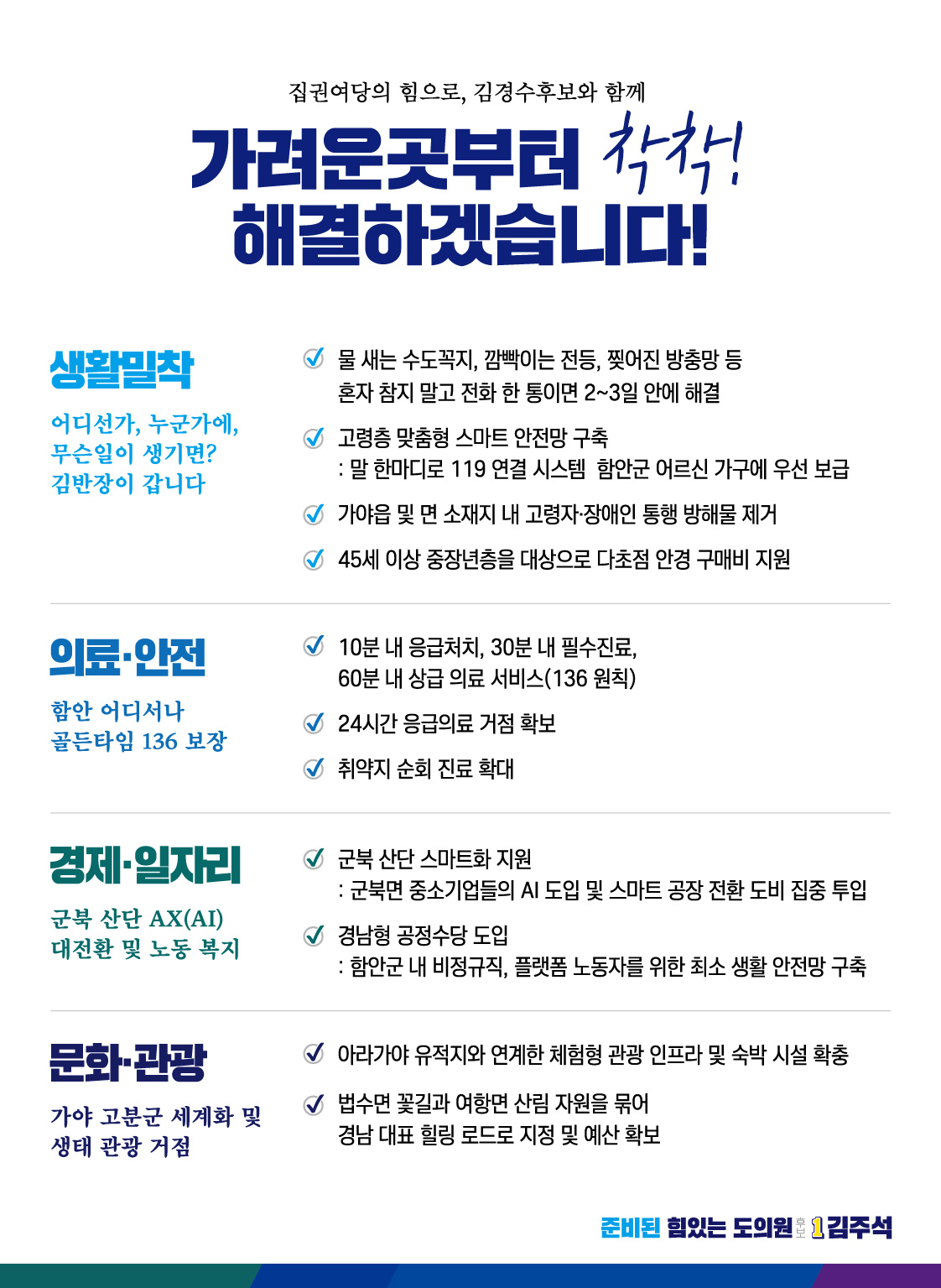 김주석 선거공보 4페이지