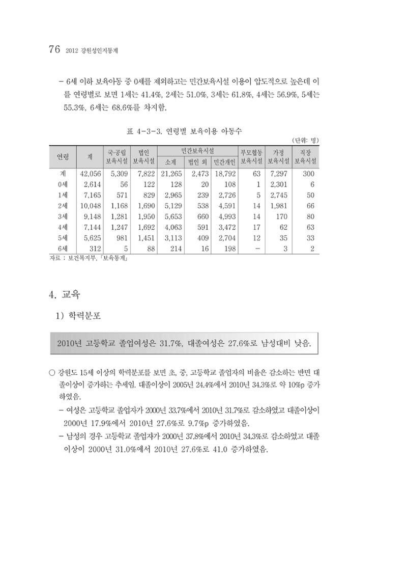 2012년 성인지통계 1부 58페이지
