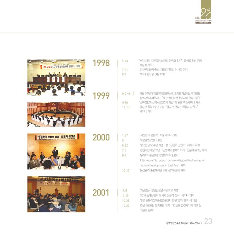 강원연구원 20년사 23페이지