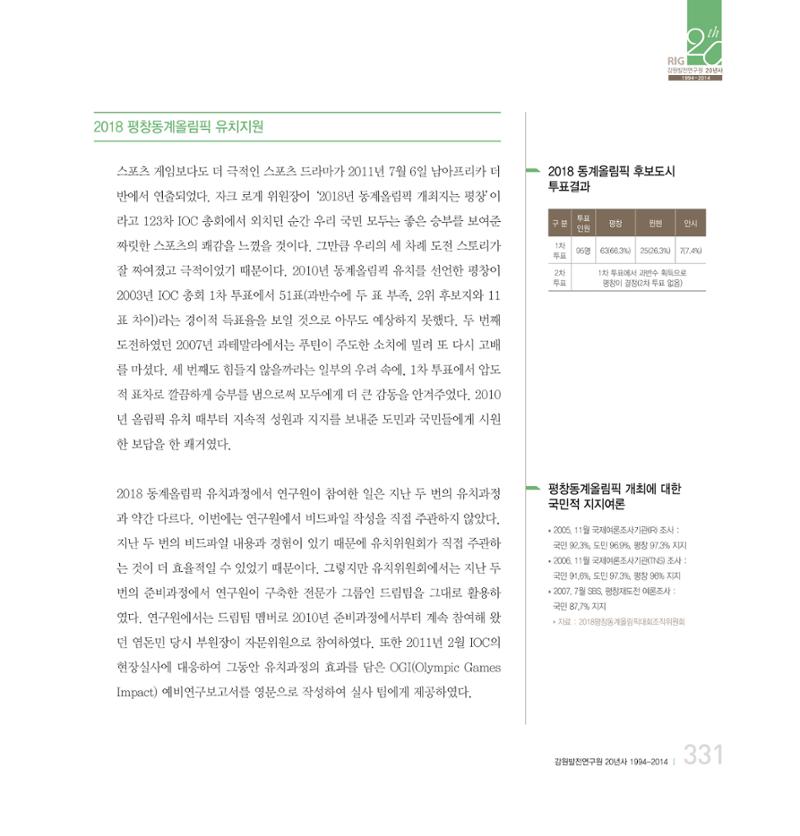 강원연구원 20년사 331페이지
