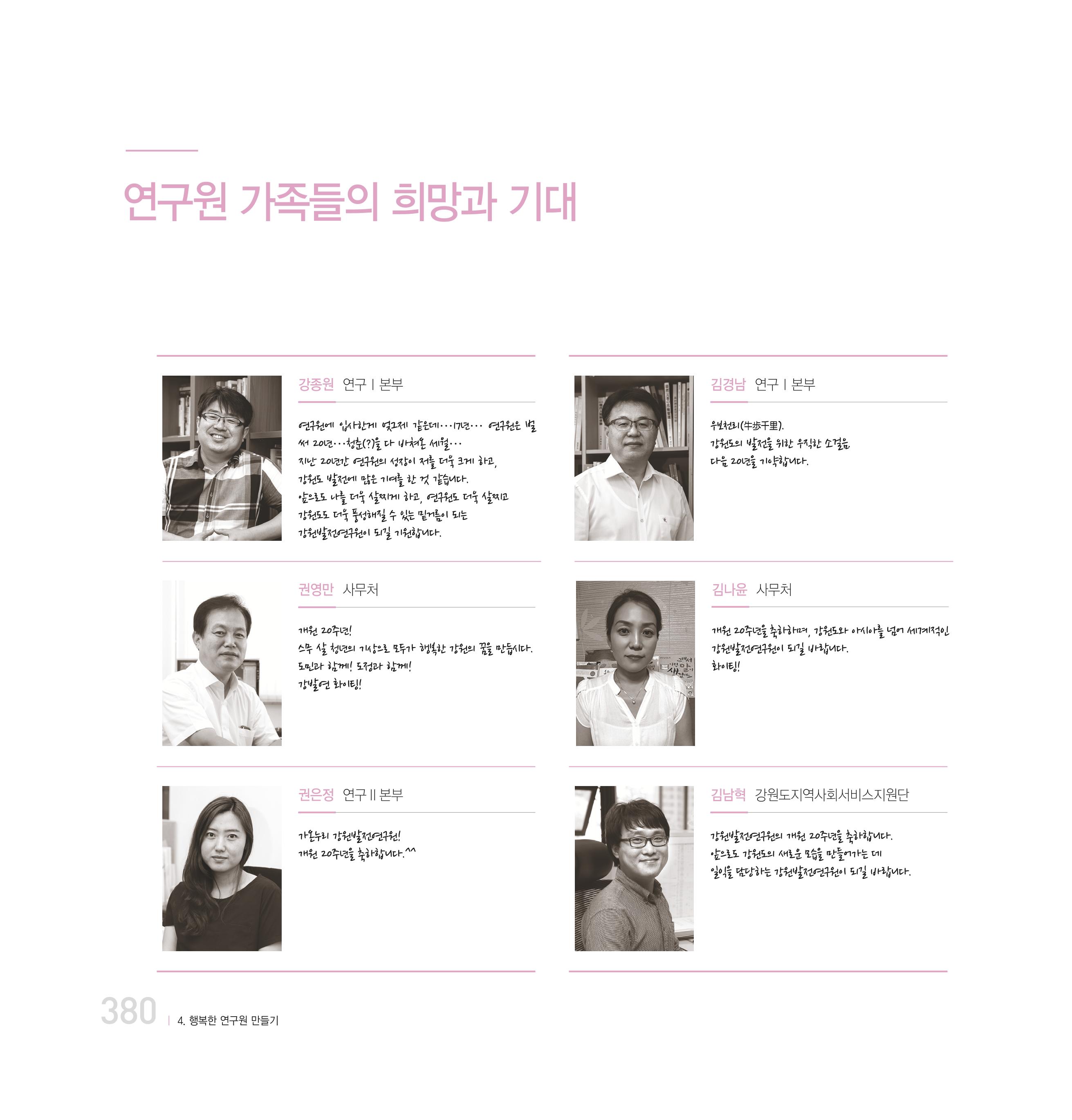 강원연구원 20년사 380페이지