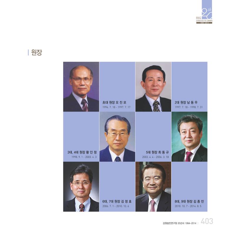 강원연구원 20년사 403페이지
