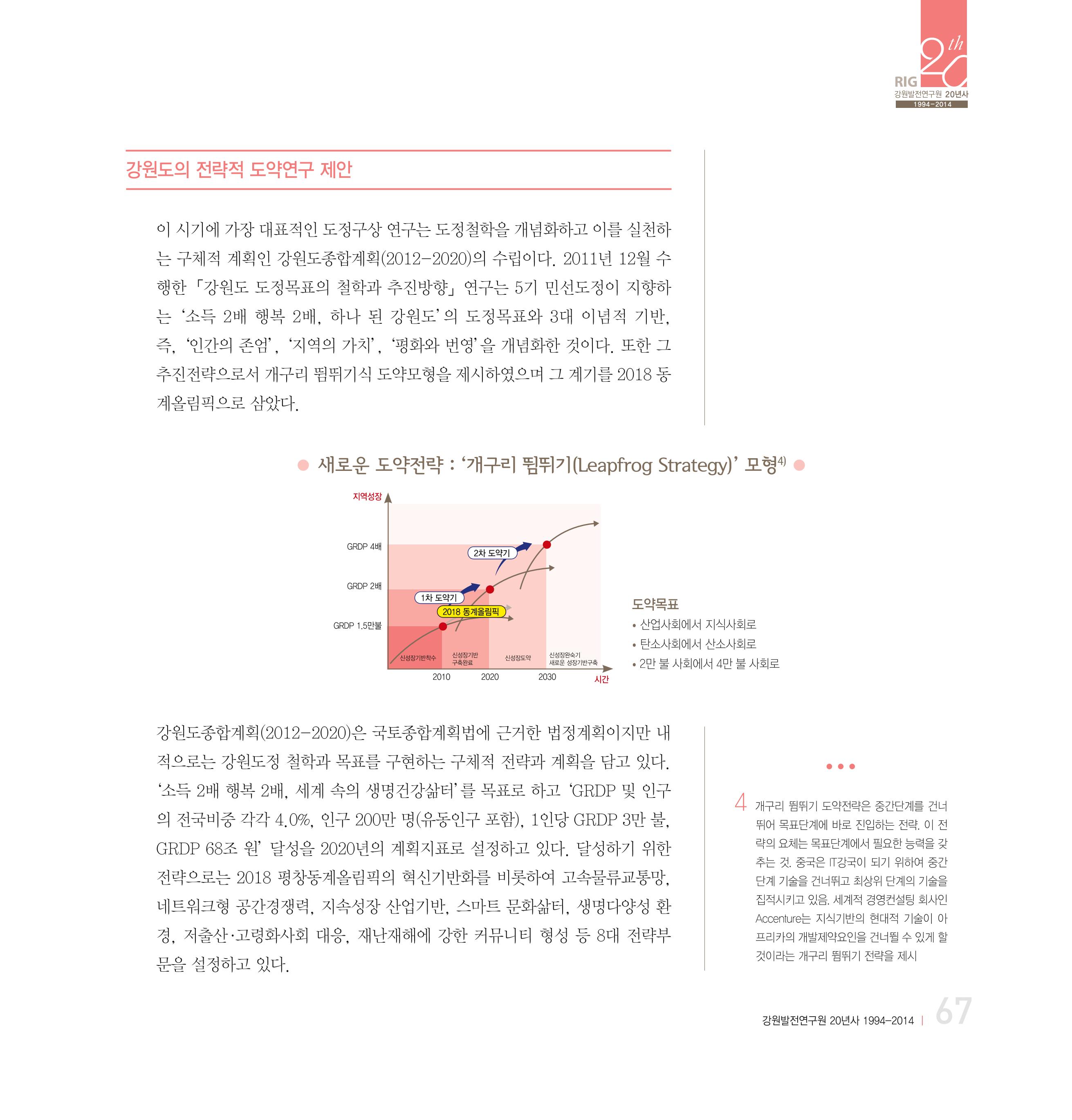 강원연구원 20년사 67페이지