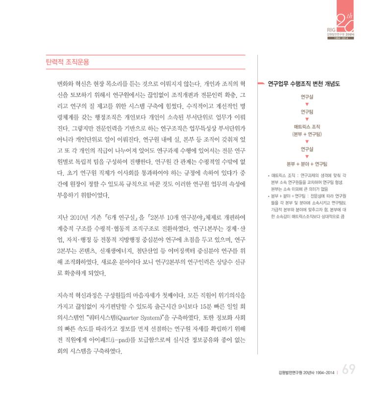 강원연구원 20년사 69페이지
