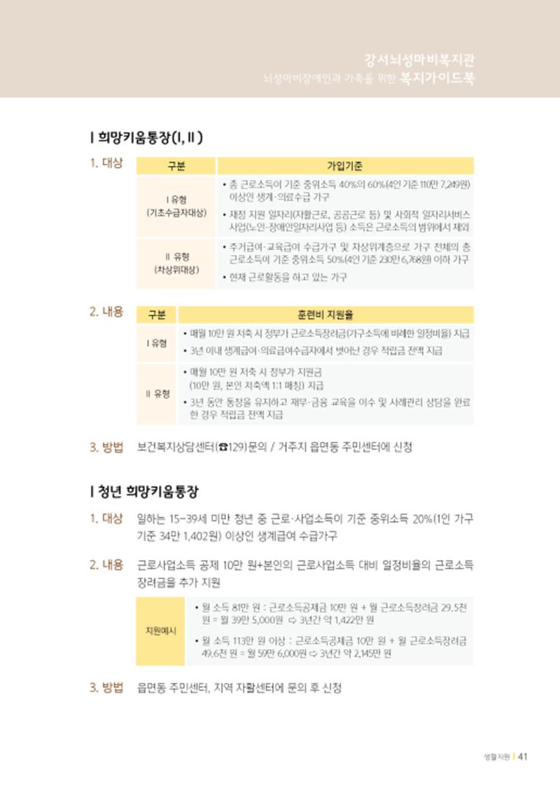 2020년 뇌성마비장애인과 가족을 위한 복지가이드북  40페이지