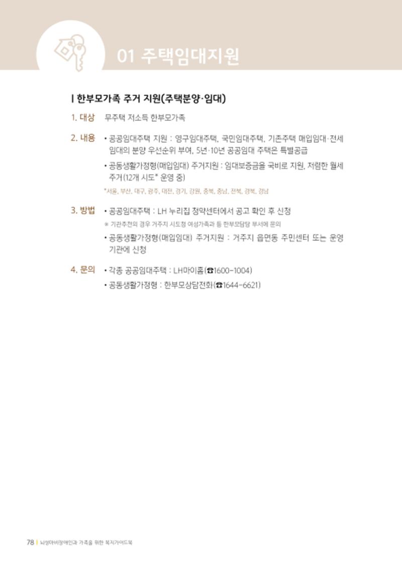 2020년 뇌성마비장애인과 가족을 위한 복지가이드북  77페이지