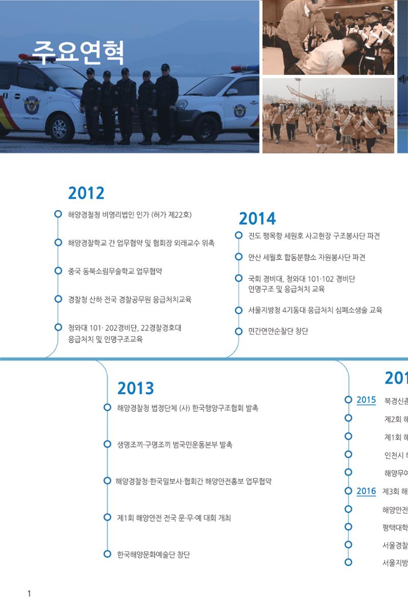 한국해양안전협회 소개 10페이지