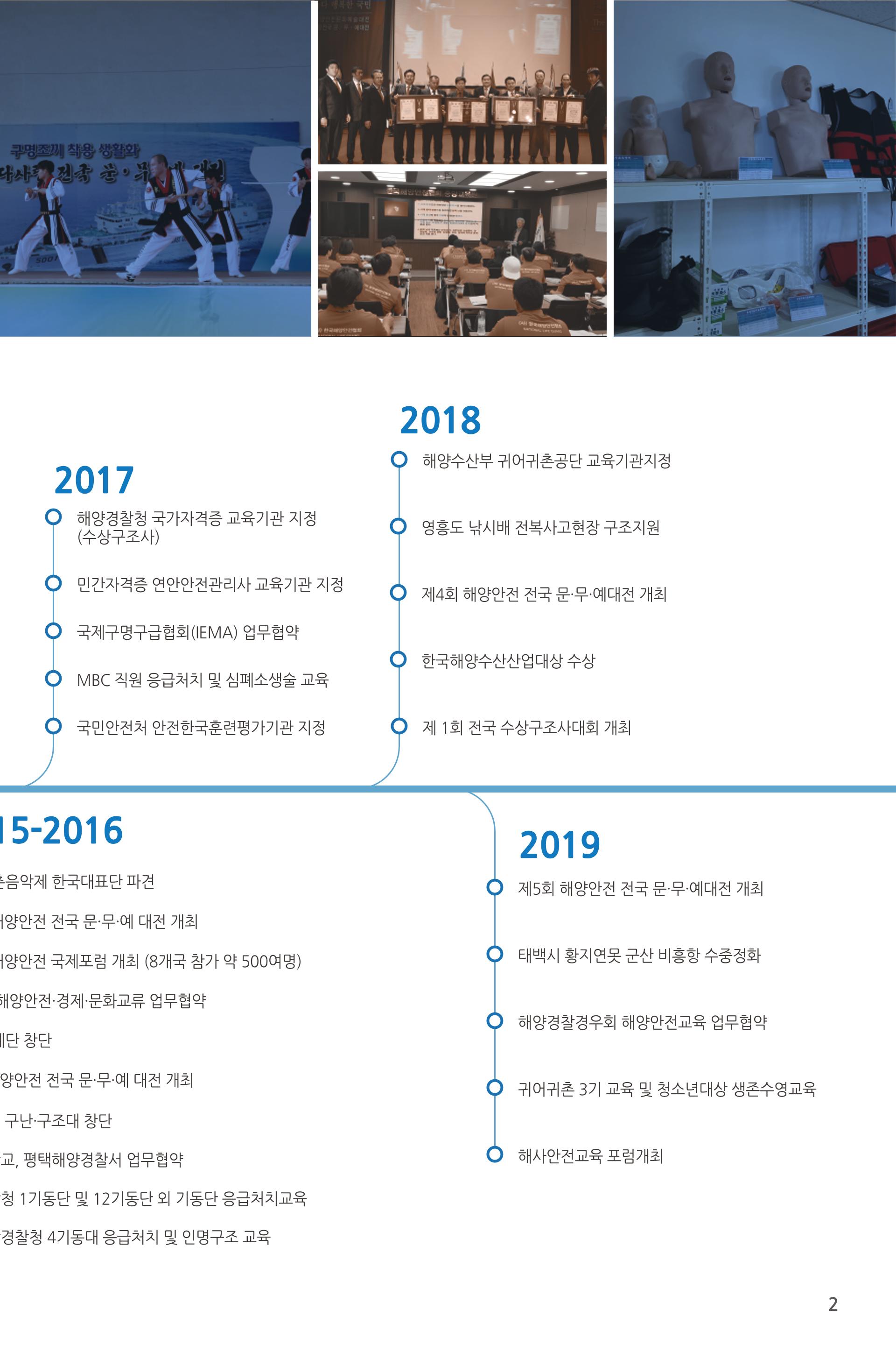 한국해양안전협회 소개 11페이지