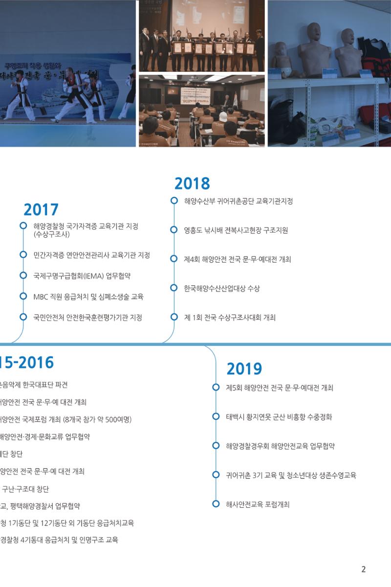 한국해양안전협회 소개 11페이지