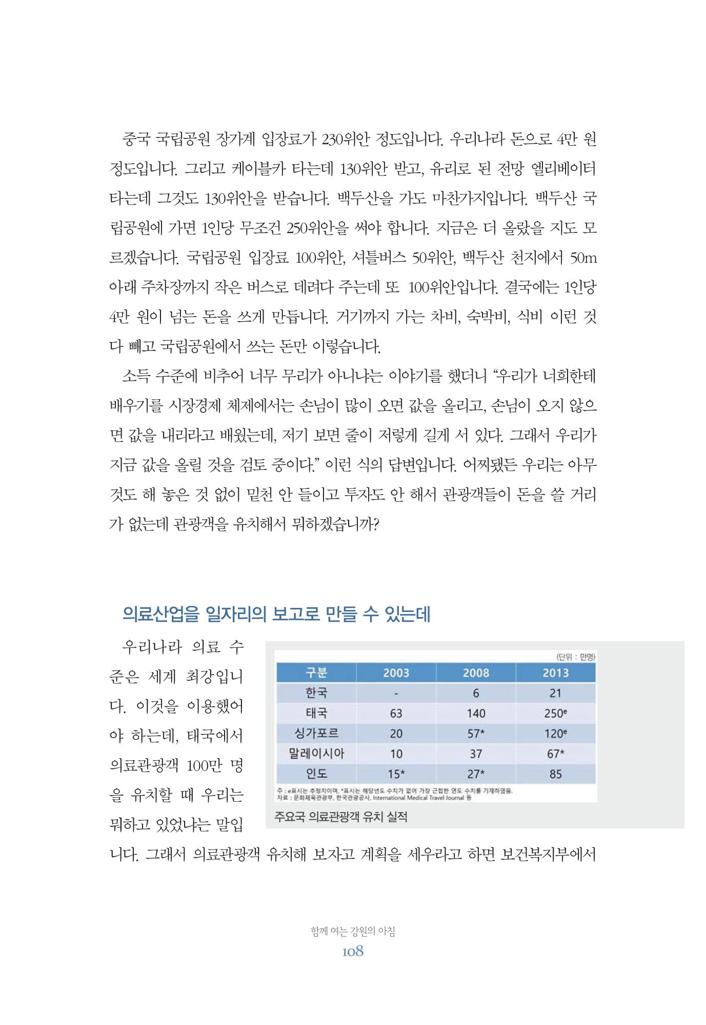 함께 여는 강원의 아침 108페이지