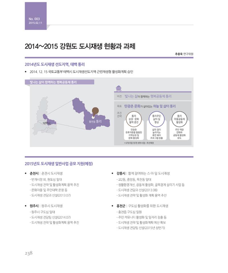 [강원연구원 개원 25주년 기념 시리즈] 그림으로 보는 강원도세상 238페이지