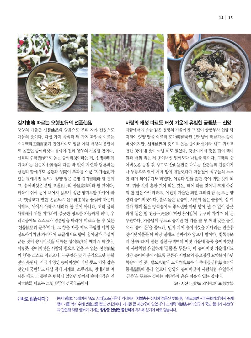 양양소식 10월호 15페이지