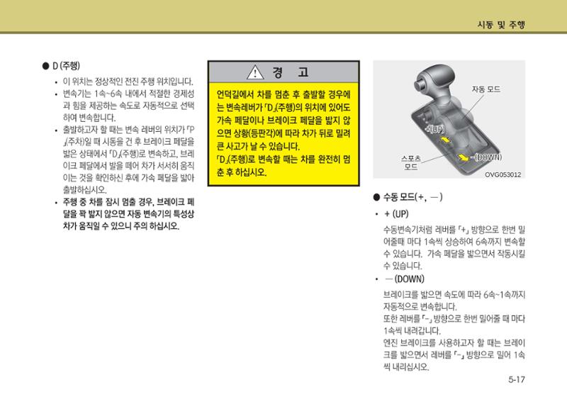 K7 차량 매뉴얼 256페이지