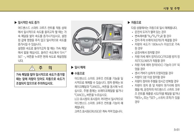 K7 차량 매뉴얼 290페이지