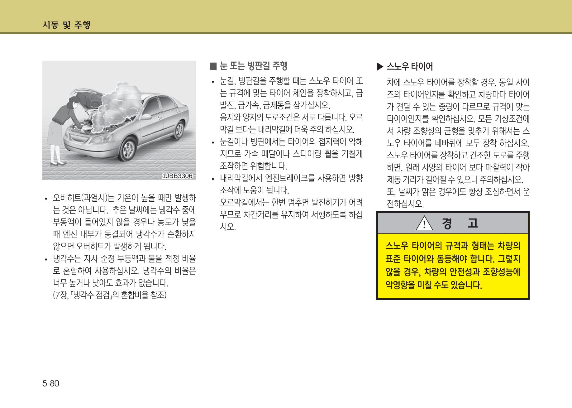 K7 차량 매뉴얼 319페이지