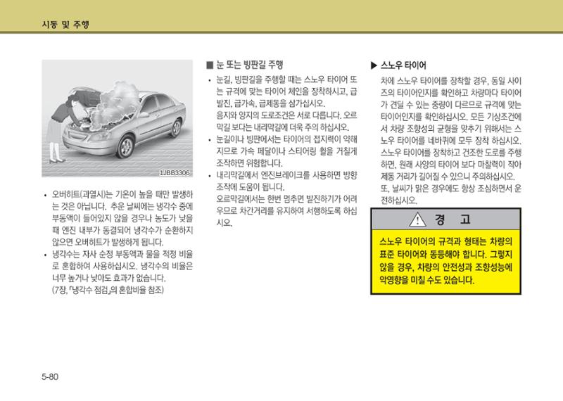 K7 차량 매뉴얼 319페이지