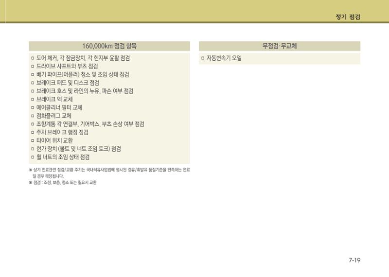 K7 차량 매뉴얼 364페이지