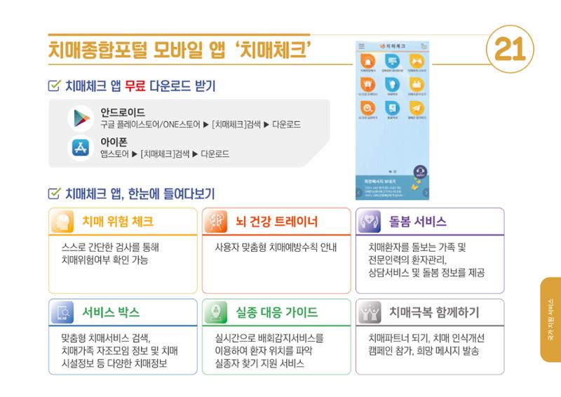 2020년 치매어르신지원 서비스 안내서 21페이지