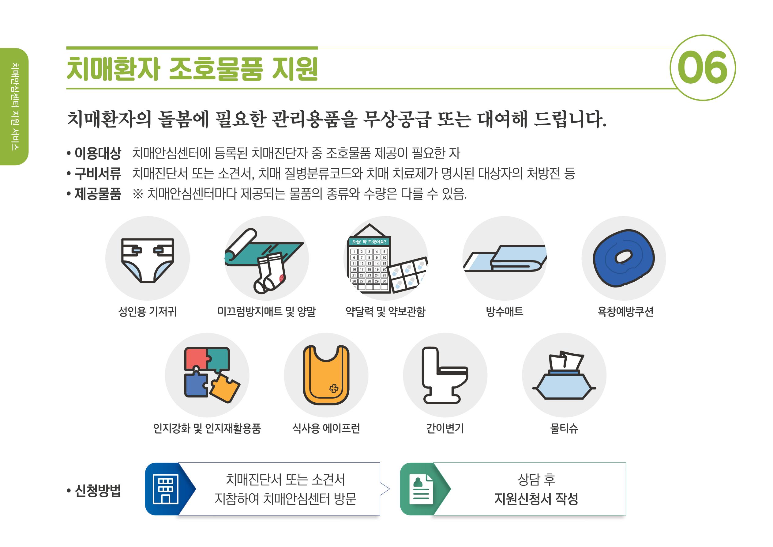 2020년 치매어르신지원 서비스 안내서 6페이지