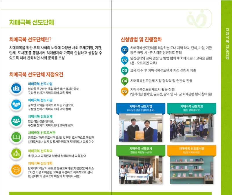 강원도광역치매센터 2020치매파트너 리플릿 4페이지