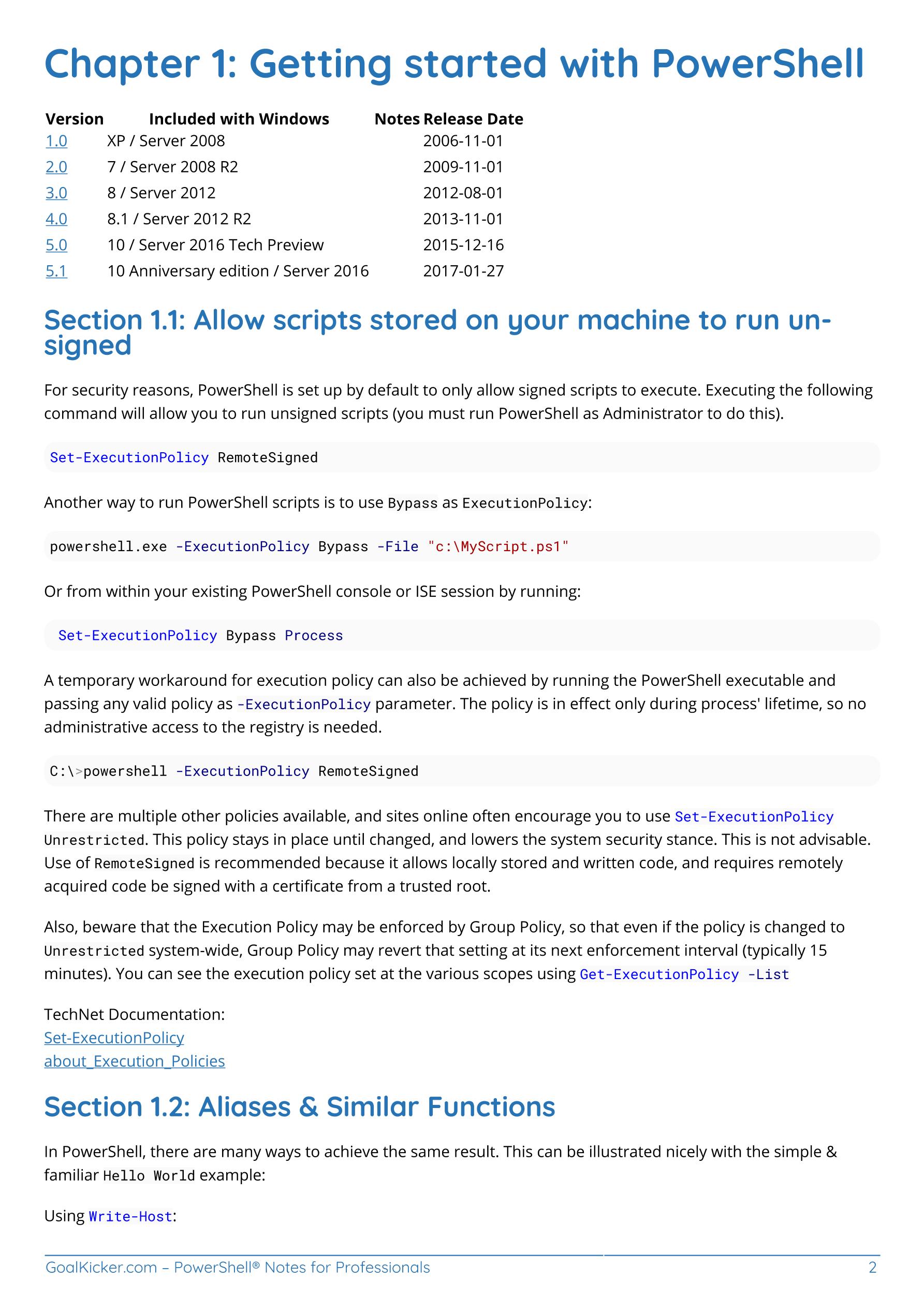 Powershell Notes 10페이지