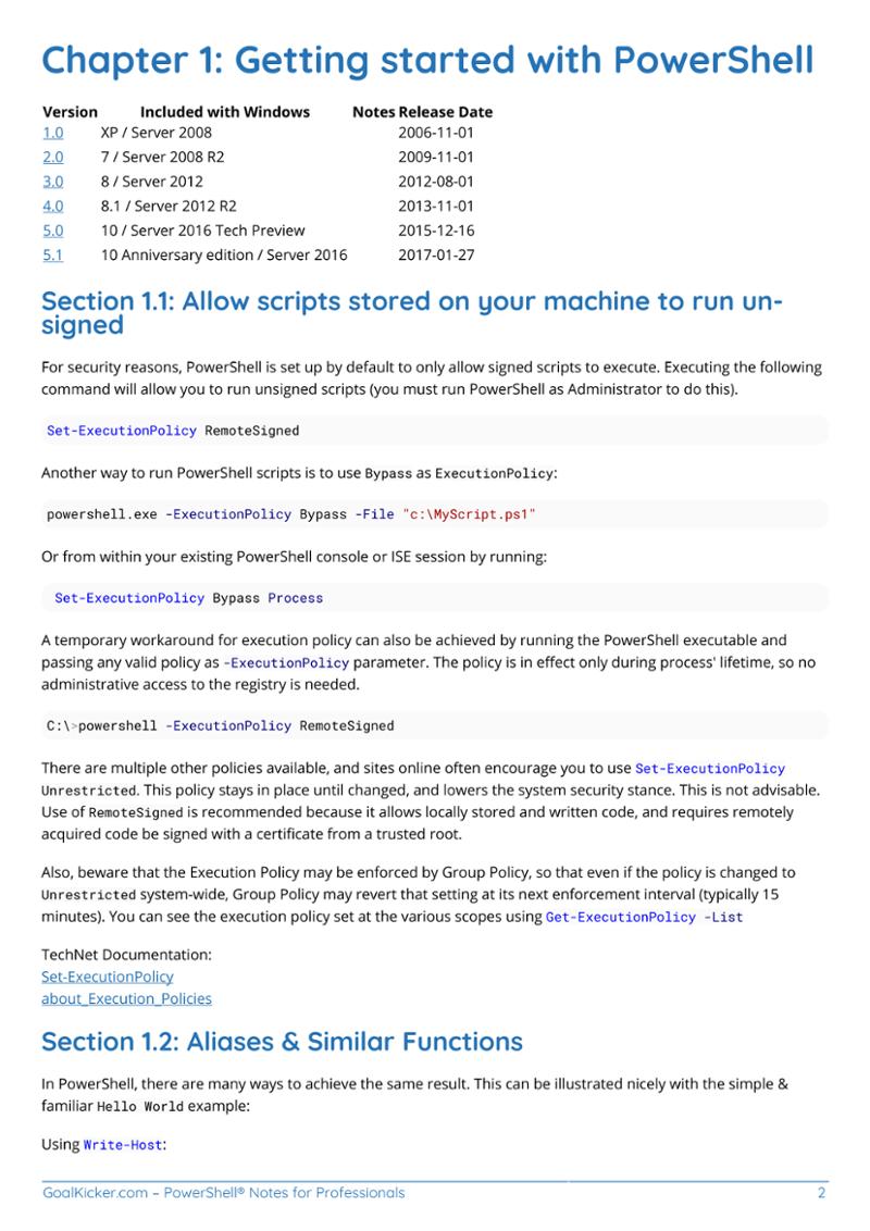Powershell Notes 10페이지