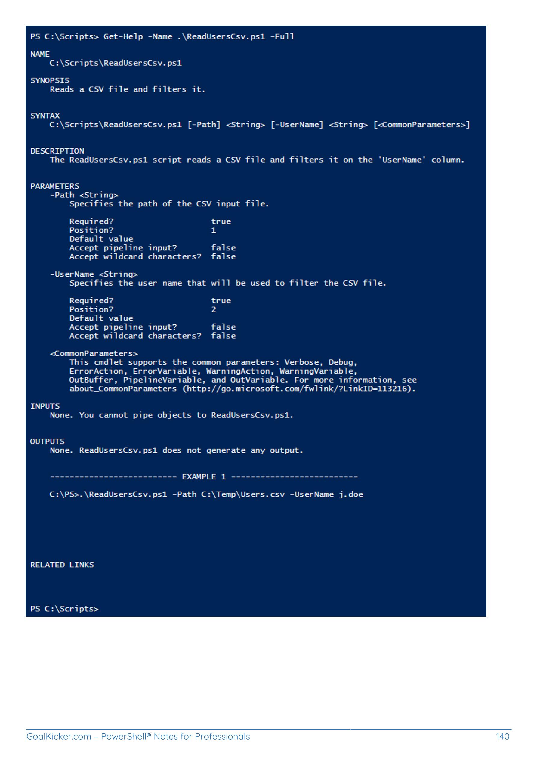 Powershell Notes 148페이지