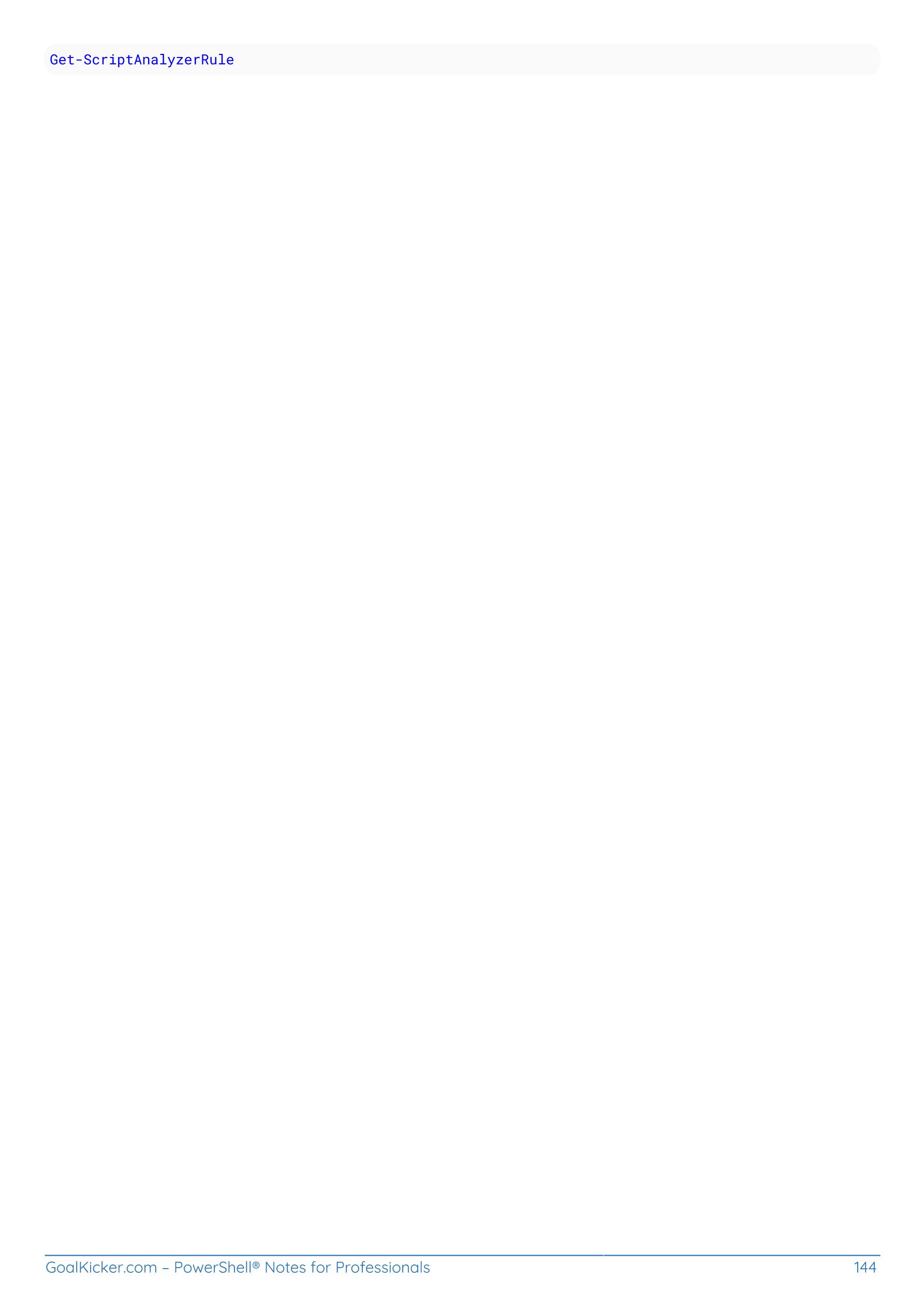Powershell Notes 152페이지