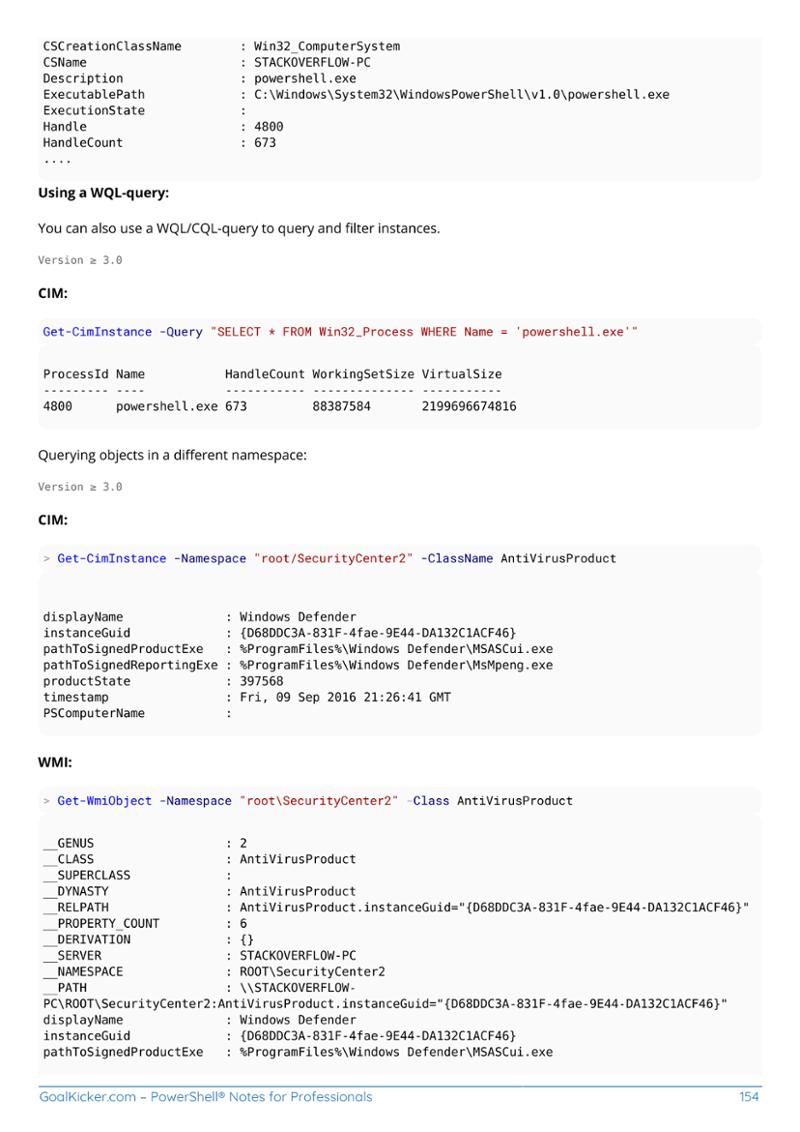 Powershell Notes 162페이지