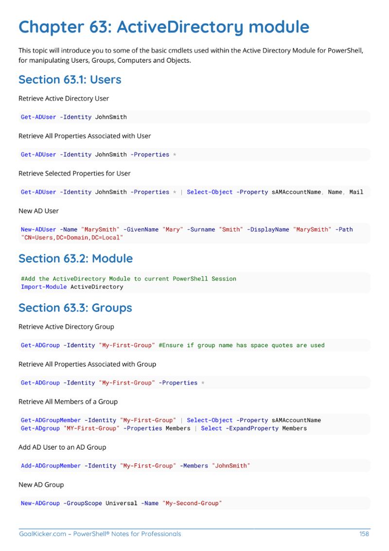 Powershell Notes 166페이지