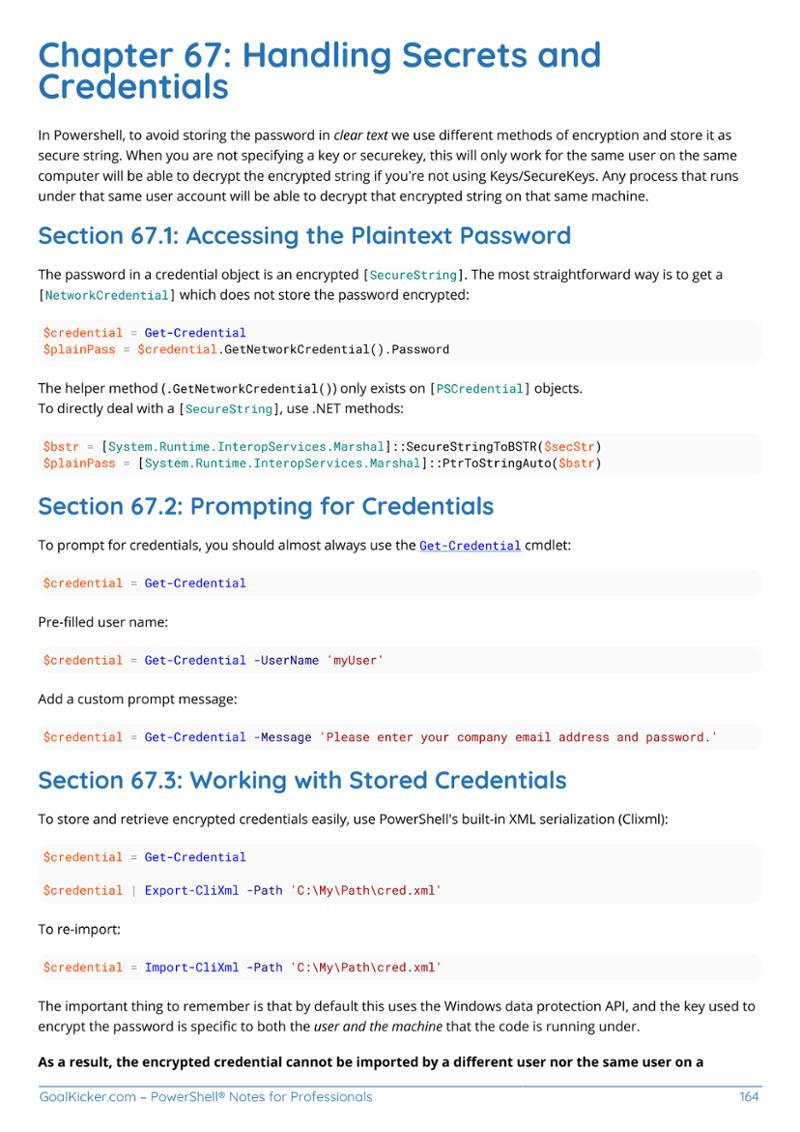Powershell Notes 172페이지