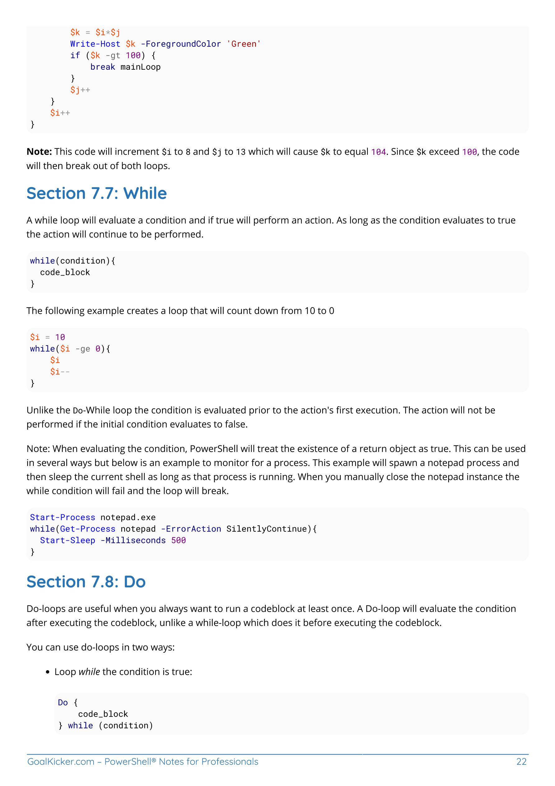 Powershell Notes 30페이지