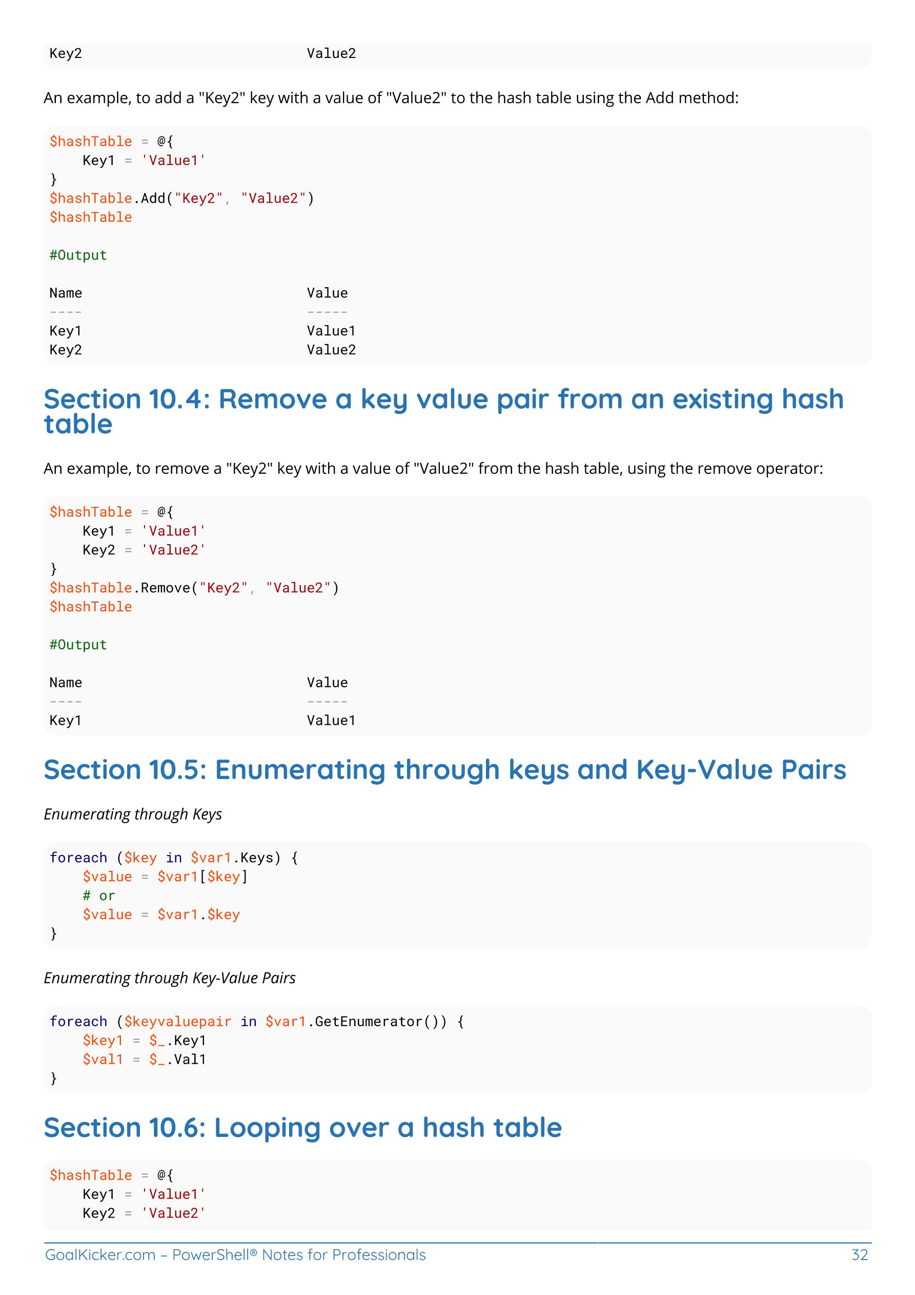 Powershell Notes 40페이지