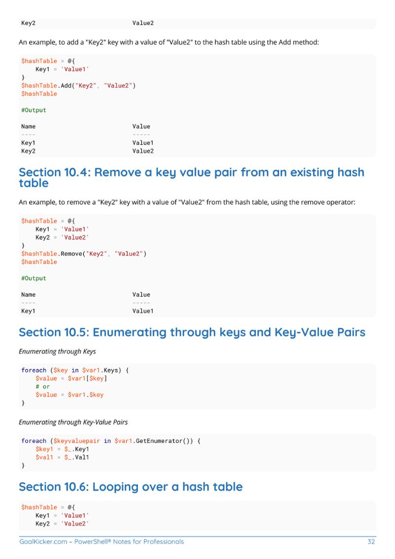 Powershell Notes 40페이지
