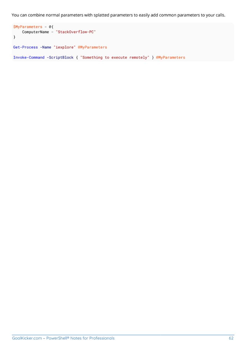 Powershell Notes 70페이지