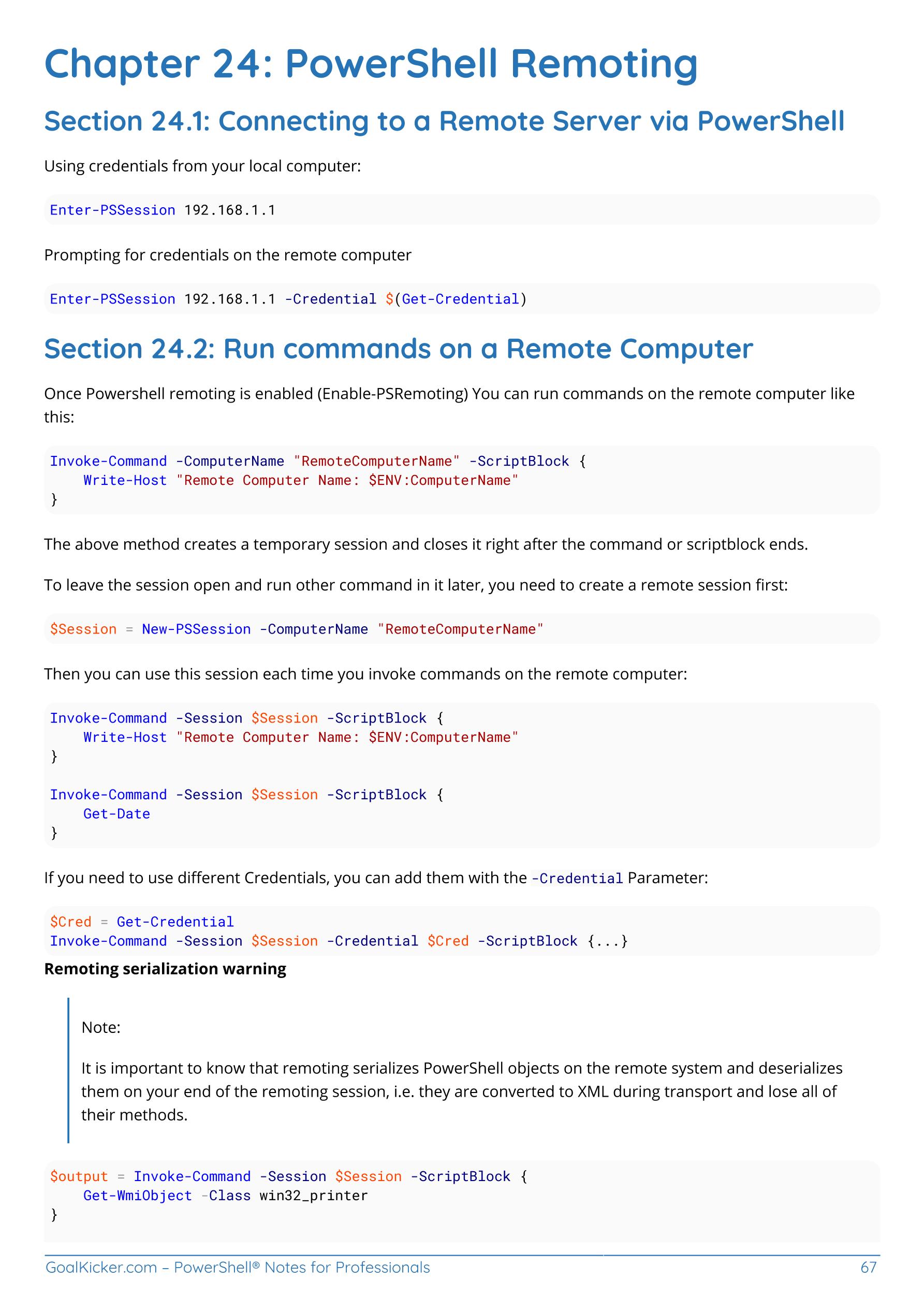 Powershell Notes 75페이지