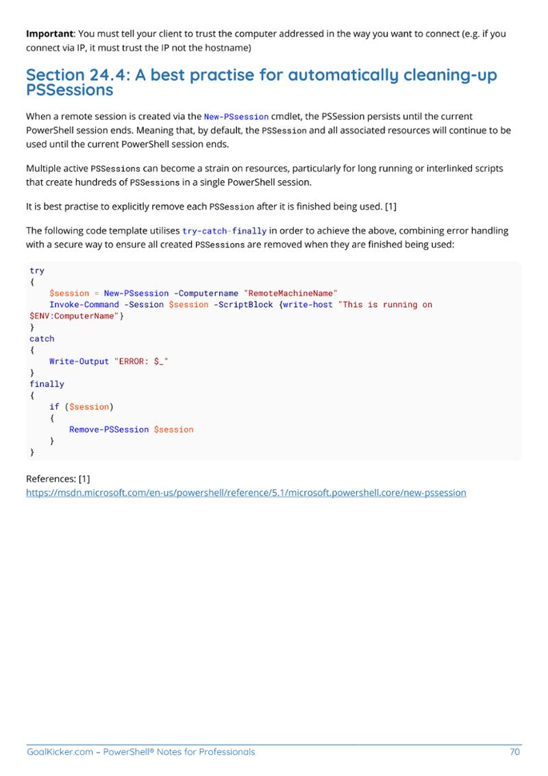 Powershell Notes 78페이지