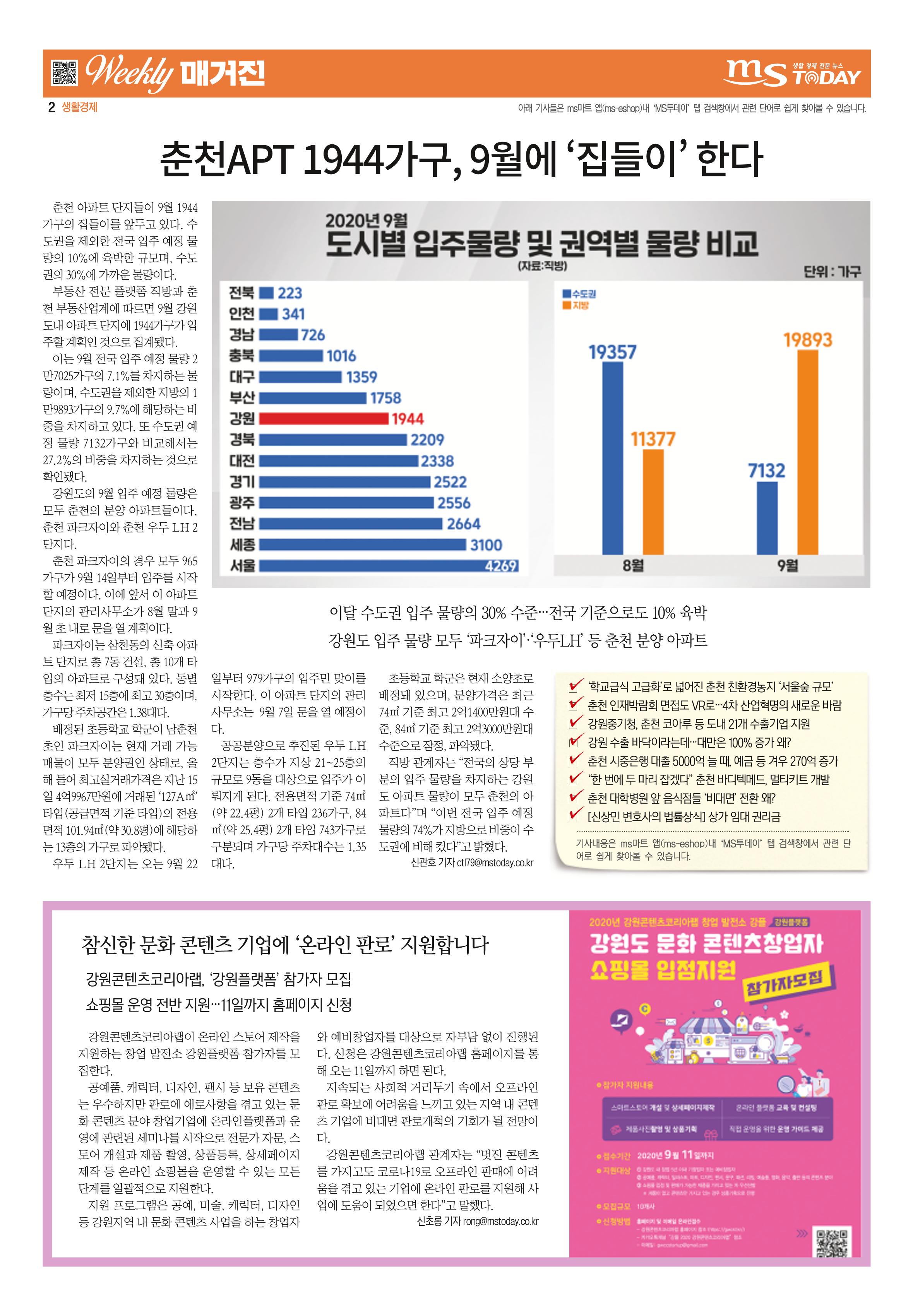 MS투데이 위클리매거진 15호 2페이지