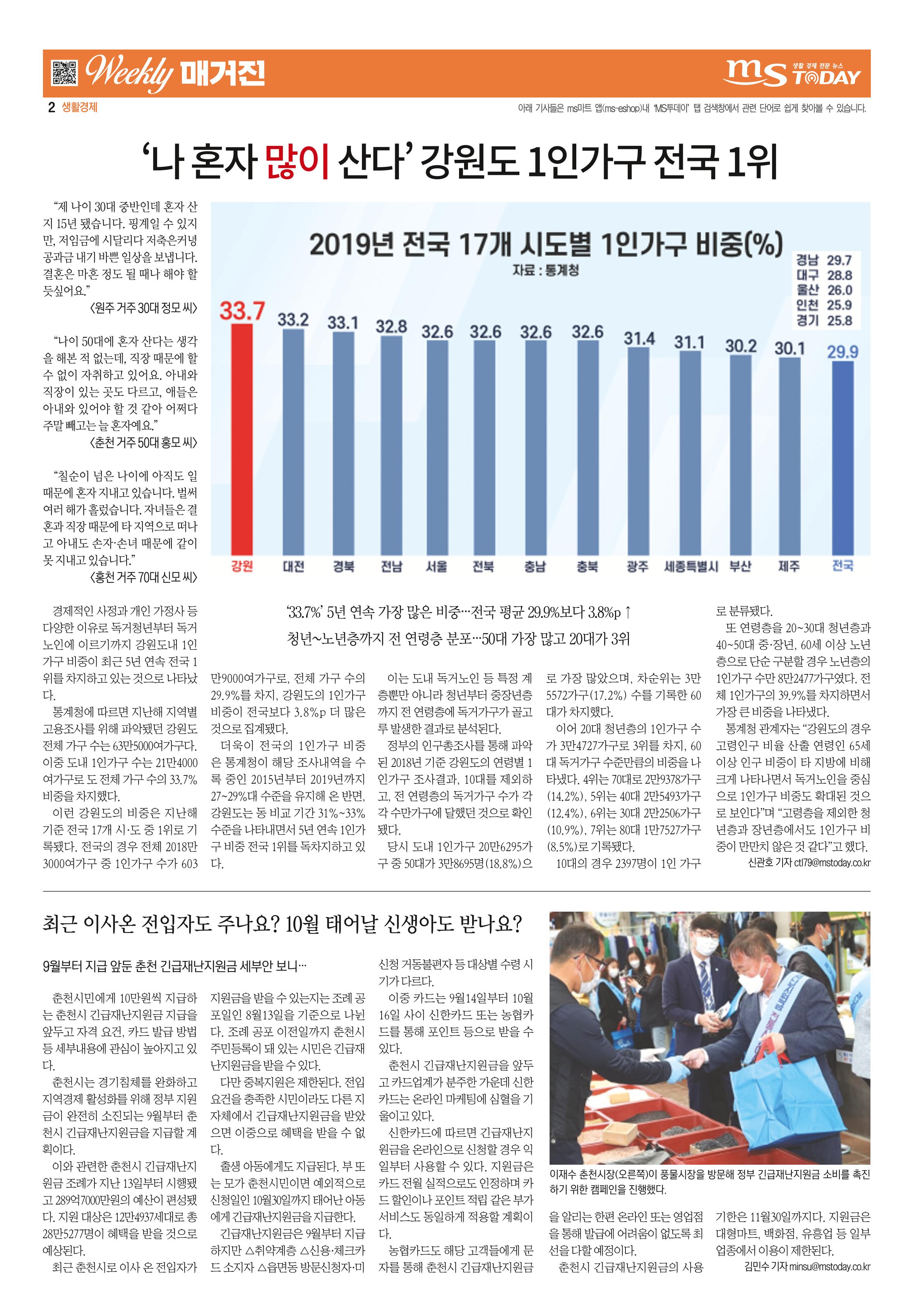 MS투데이 위클리매거진 14호 2페이지