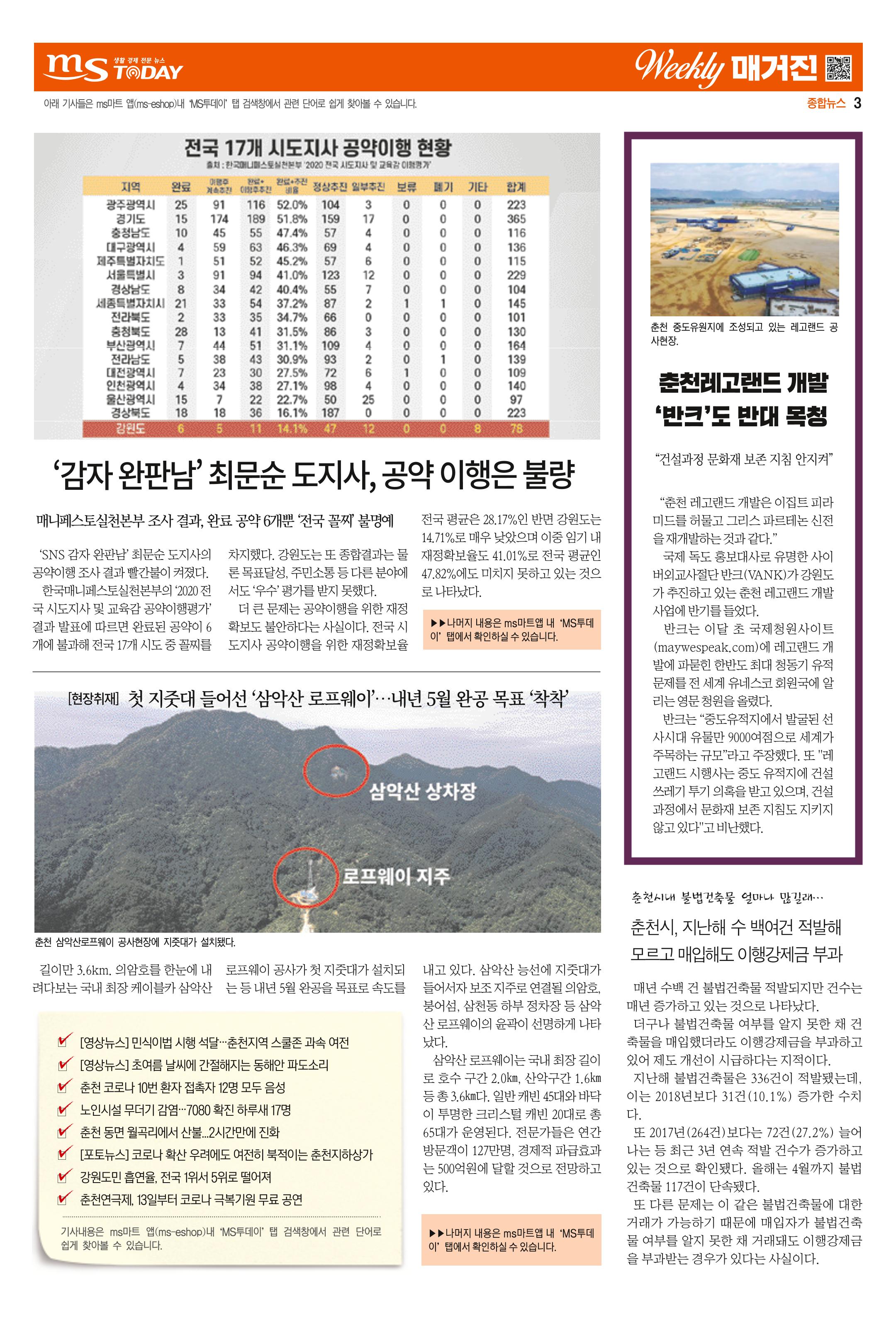 MS투데이 위클리매거진 4호 3페이지