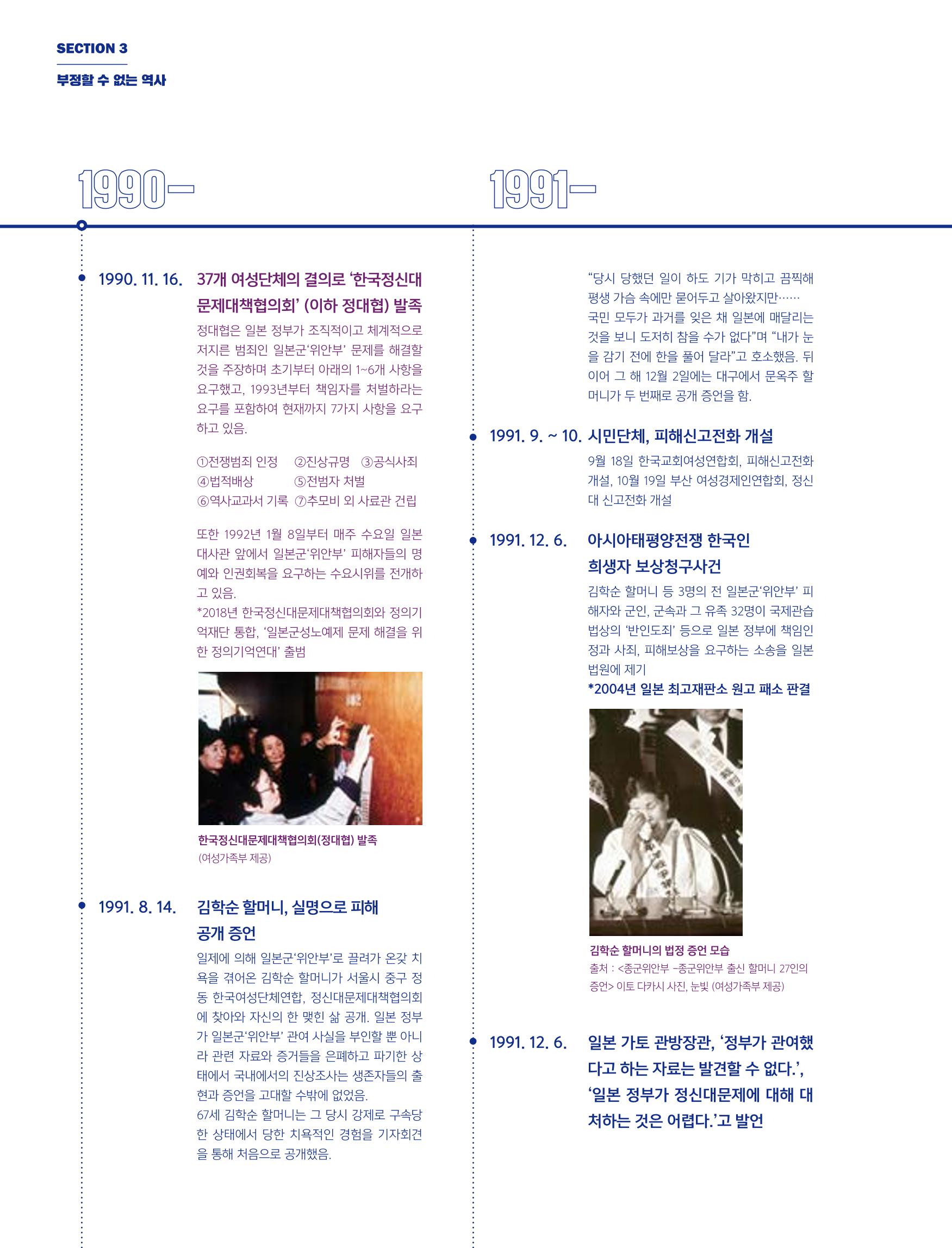 한국만화박물관 위안부 도록 국문 126페이지