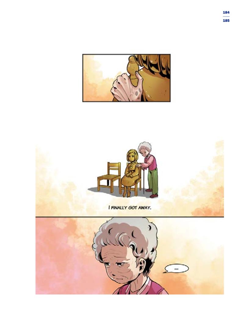 한국만화박물관 위안부 도록 영문 187페이지