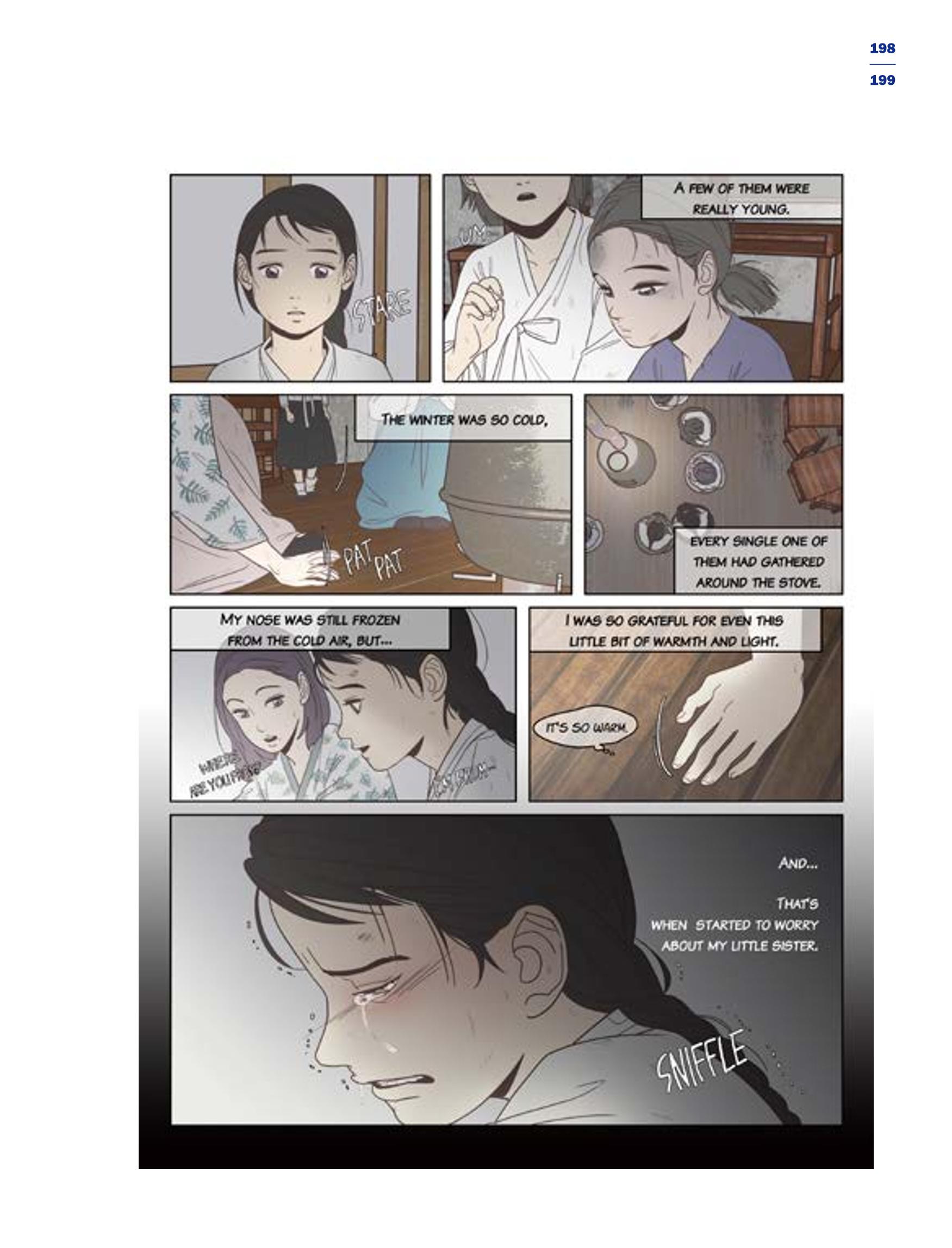 한국만화박물관 위안부 도록 영문 201페이지