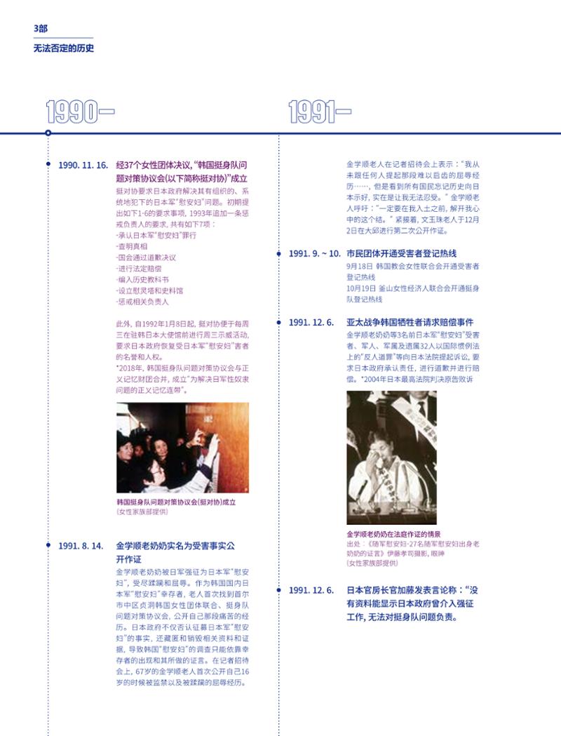 한국만화박물관 위안부 도록 중문 126페이지