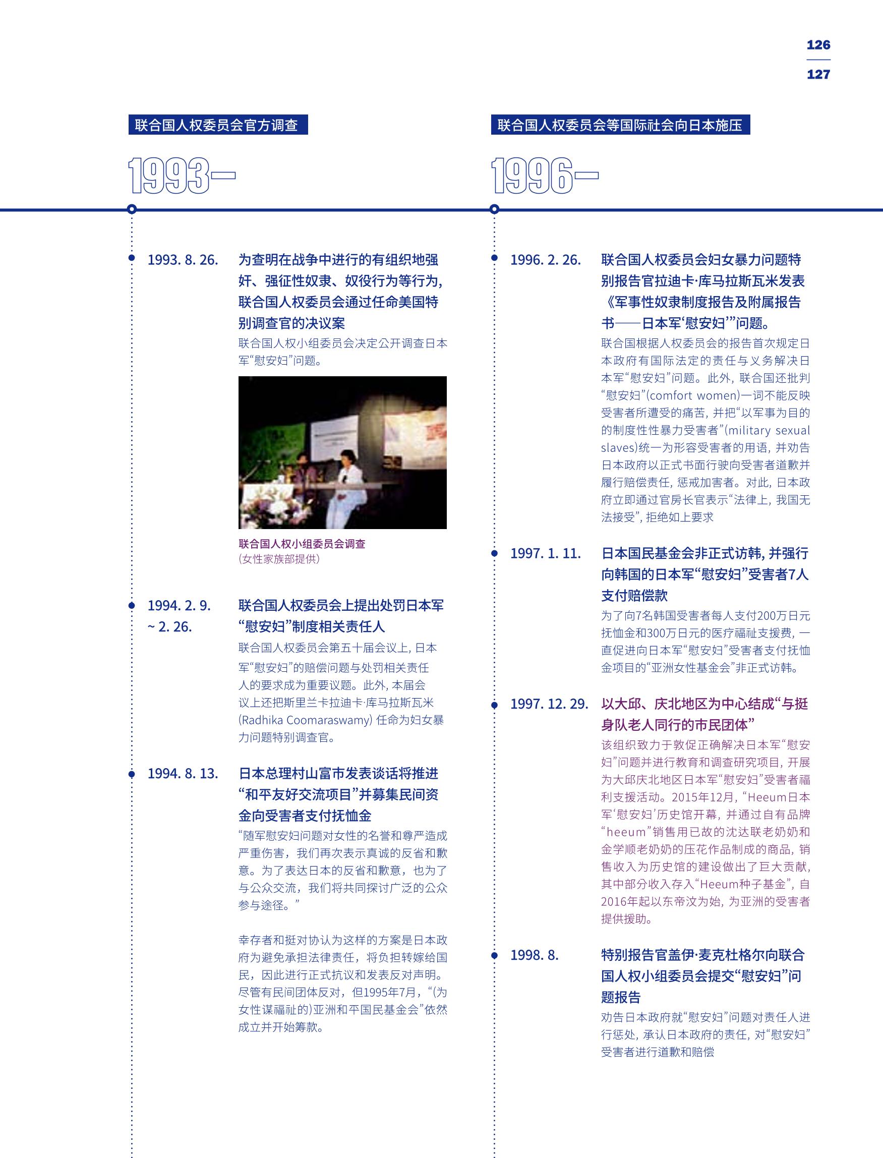 한국만화박물관 위안부 도록 중문 129페이지