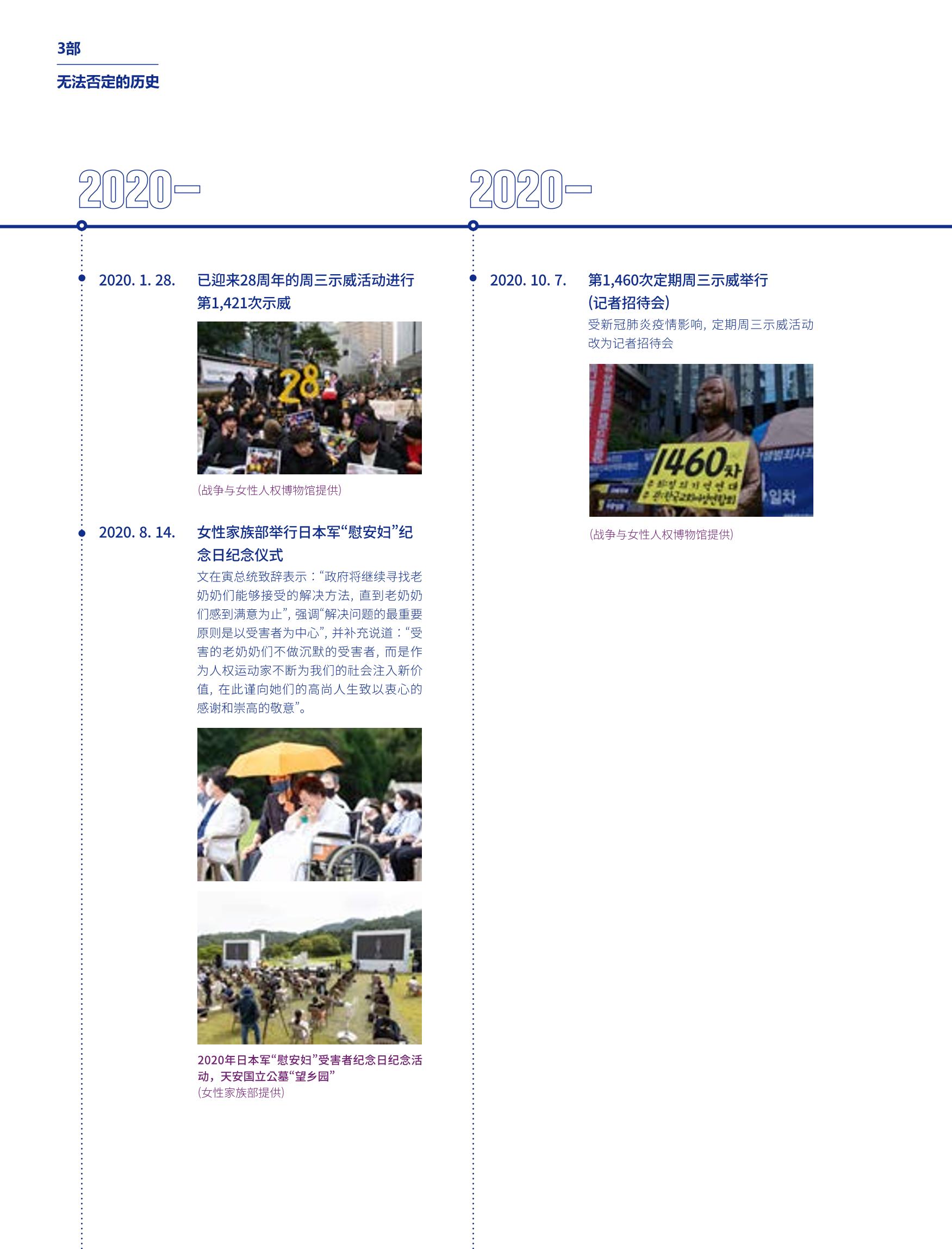 한국만화박물관 위안부 도록 중문 134페이지