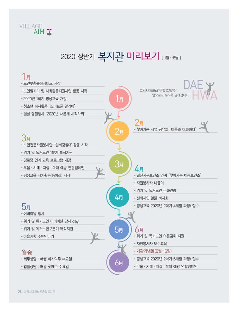 대화노인종합복지관 대화 톡톡톡 16호 소식지 20페이지