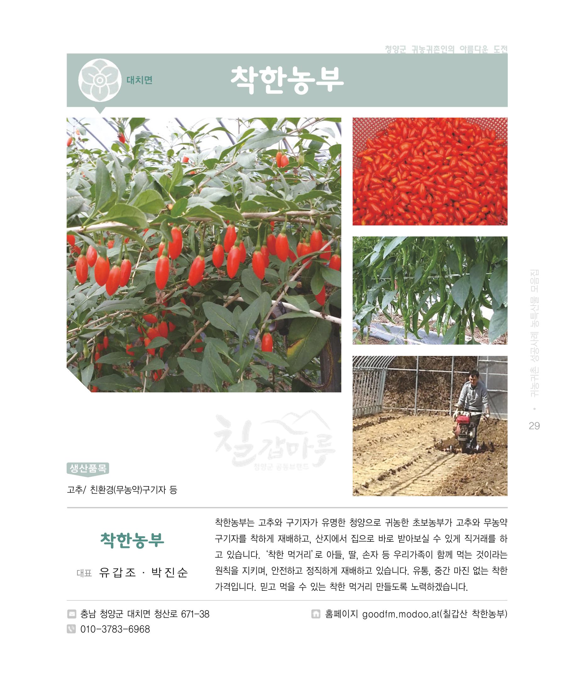 행복한 청양 건강한 밥상 29페이지