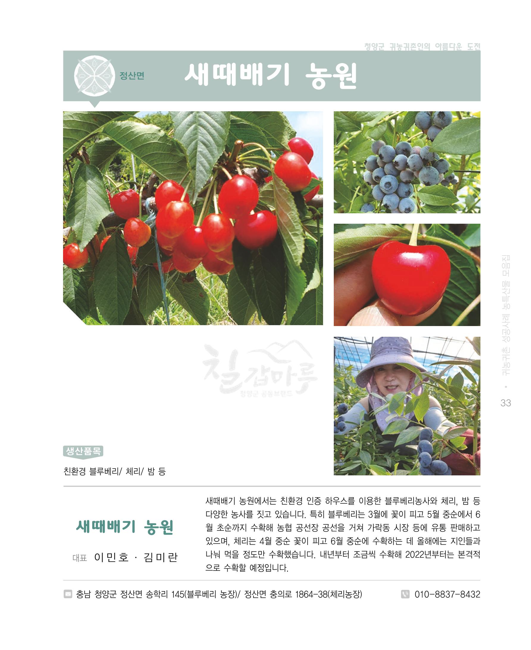 행복한 청양 건강한 밥상 33페이지