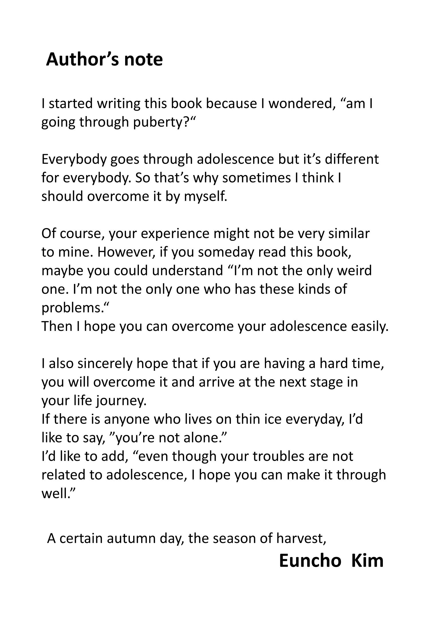 A Wise Adolescent Life 34페이지